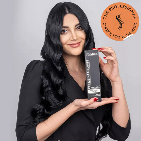 FemMas Haarfarbe 100 ml - Hell Lichtblond Intensive (Farbcode: 10.0)